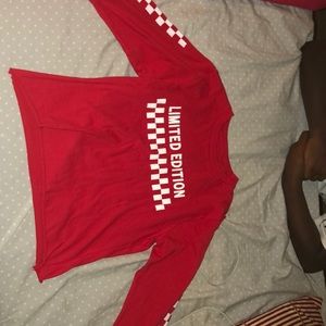 Red Long Sleeve Shirt